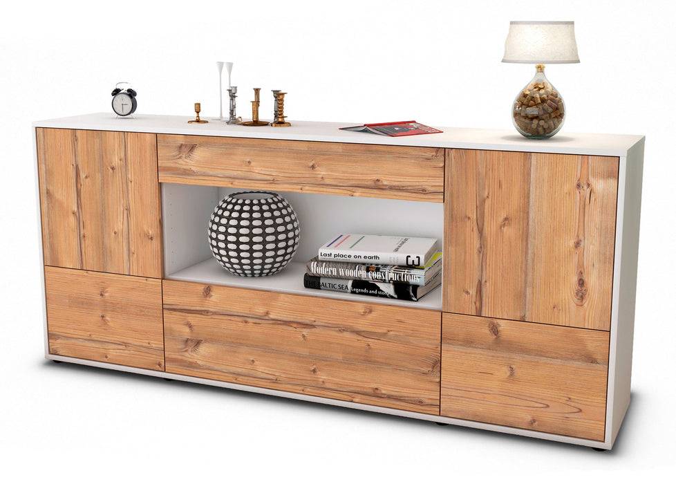 Stil Zeit Möbel Sideboard Elodie, Pinie (180x79x35cm) 2025