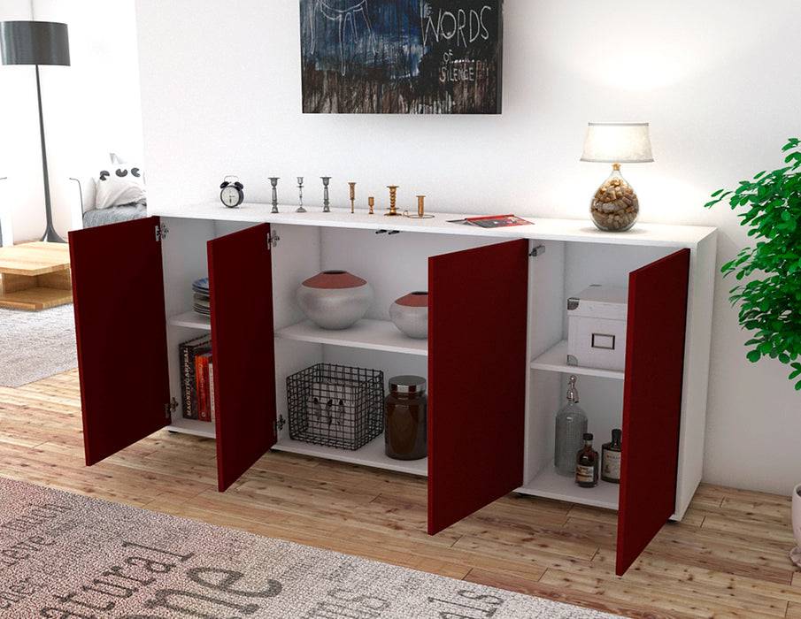 Stil Zeit Möbel Sideboard Elana, Türkis (180x79x35cm) Fabrikpreis
