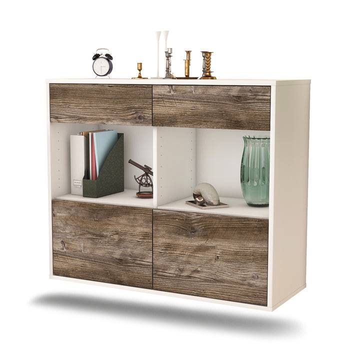 Stil Zeit Möbel Sideboard Mobile, Treibholz, hängend (92x79x35cm) Kostenlose Rückgabe