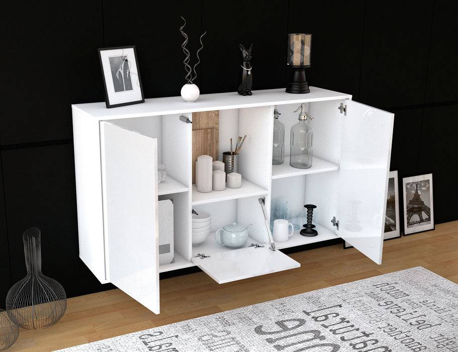 Stil Zeit Möbel Sideboard Garden Grove, Orange, hängend (136x79x35cm) Saisonschlussverkauf