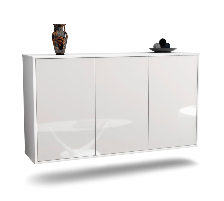 Stil Zeit Möbel Sideboard Chattanooga, Weiß, hängend (136x79x35cm) Black Friday