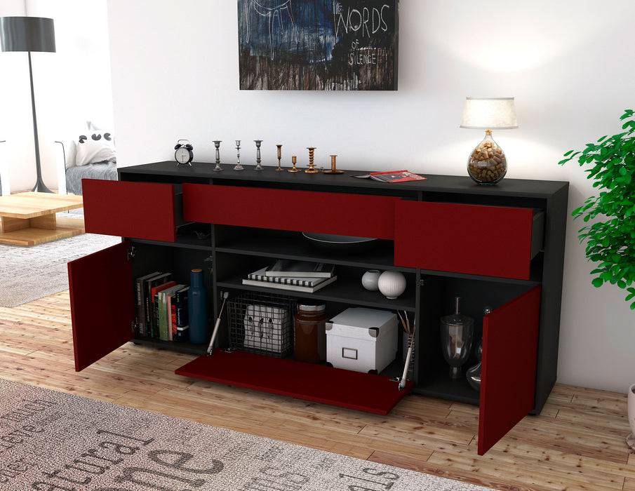 Stil Zeit Möbel Sideboard Gina, Mint (180x79x35cm) Begrenzte Freigabe