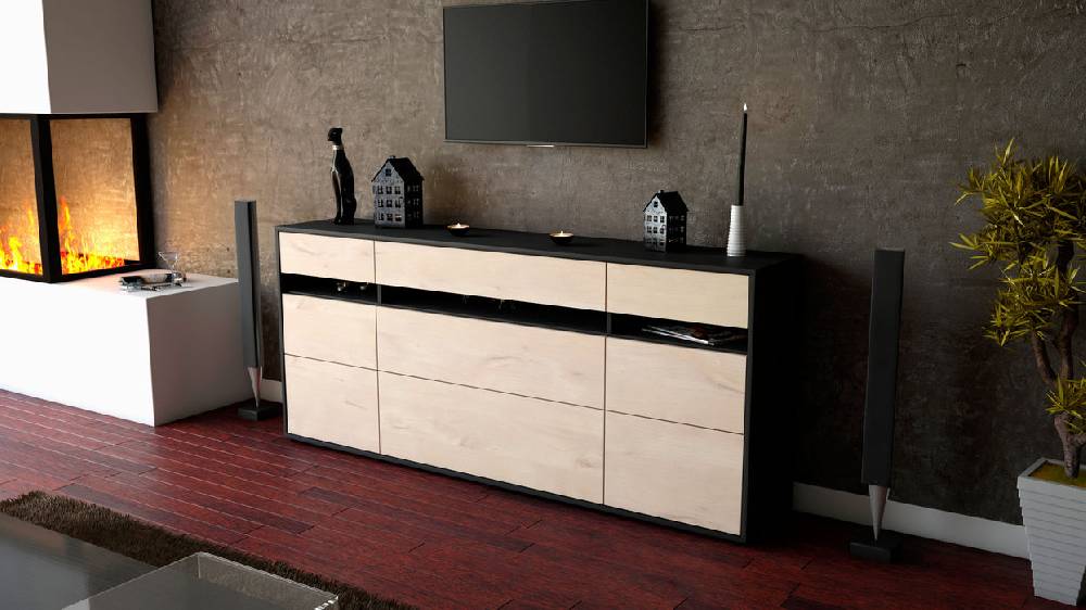 Stil Zeit Möbel Sideboard Giada, Zeder (180x79x35cm) JETZT KAUFEN