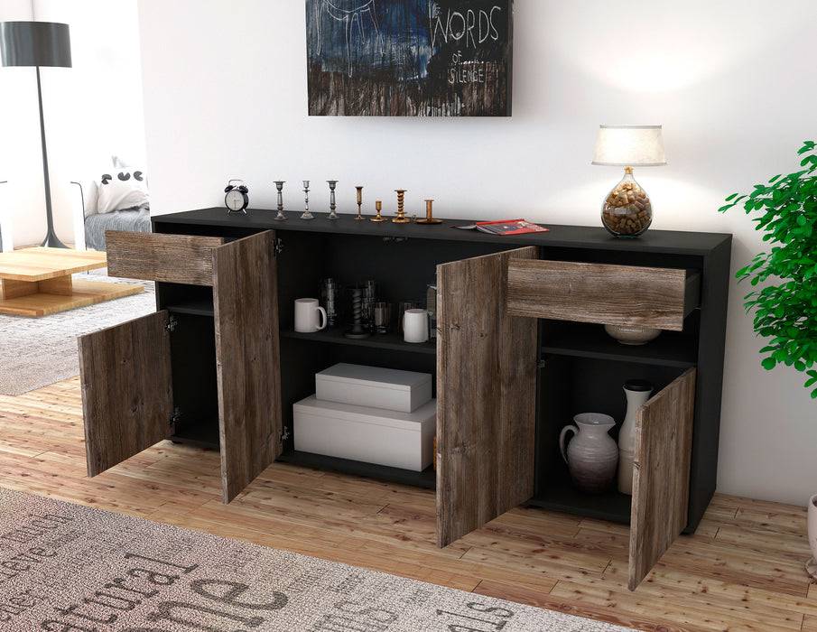 Stil Zeit Möbel Sideboard Franca, Treibholz (180x79x35cm) Letzter Tag