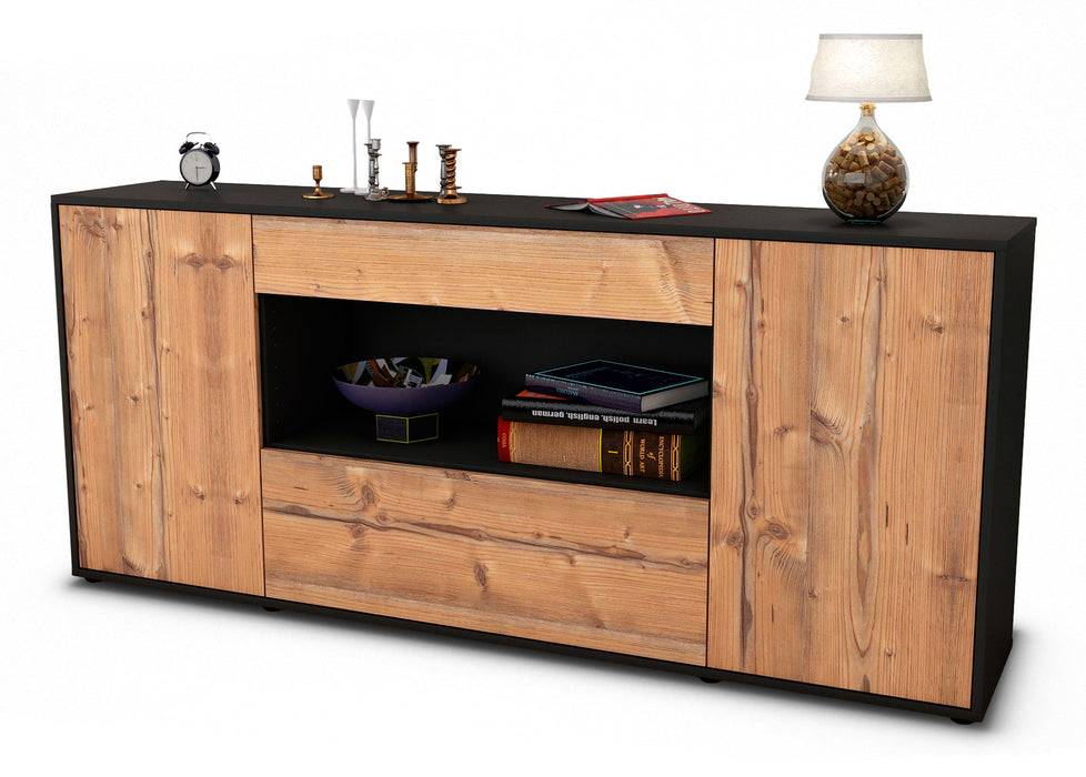 Stil Zeit Möbel Sideboard Fiora, Pinie (180x79x35cm)