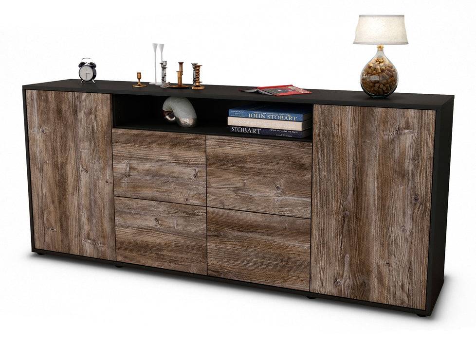 Stil Zeit Möbel Sideboard Ephenia, Treibholz (180x79x35cm)