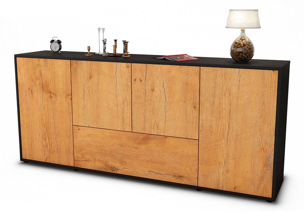 Stil Zeit Möbel Sideboard Eli, Eiche (180x79x35cm)