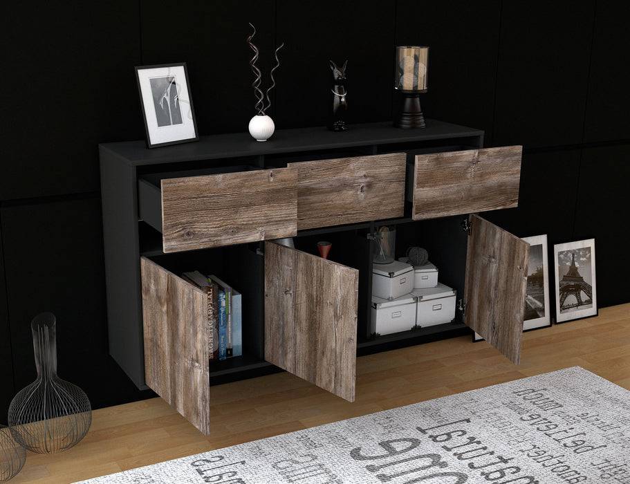 Stil Zeit Möbel Sideboard Joliet, Eiche, hängend (136x79x35cm) Exklusivangebot