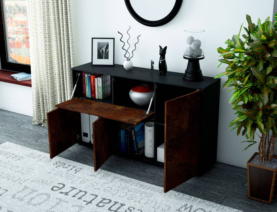 Stil Zeit Möbel Sideboard Edera, Rost (136x79x35cm) Online Outlet