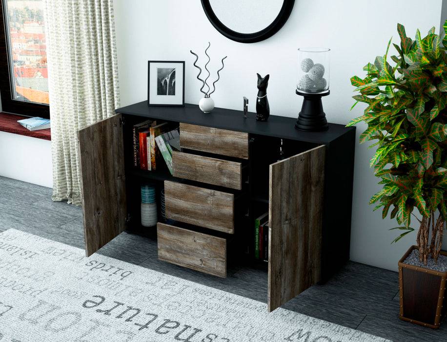 Stil Zeit Möbel Sideboard Donna , Zeder (136x79x35cm) VIP-Rabatte