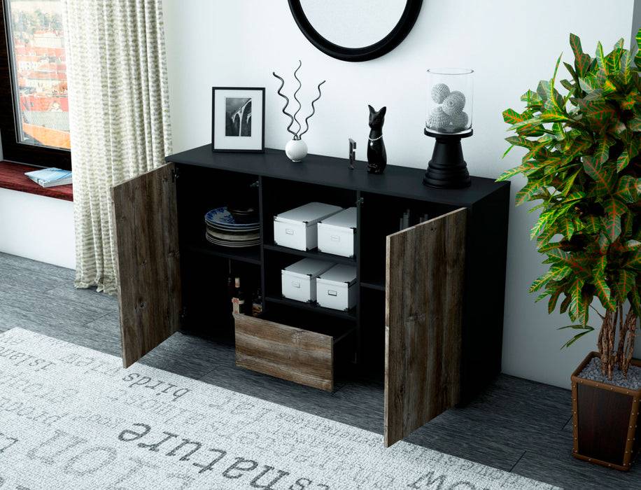 Stil Zeit Möbel Sideboard Desideria, Eiche (136x79x35cm) JETZT KAUFEN