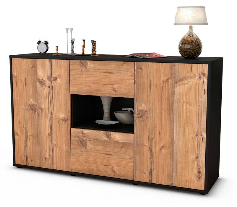 Stil Zeit Möbel Sideboard Denise, Pinie (136x79x35cm) Neueste Stile