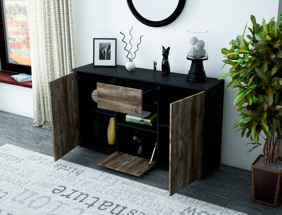 Stil Zeit Möbel Sideboard Denise, Pinie (136x79x35cm) Neueste Stile
