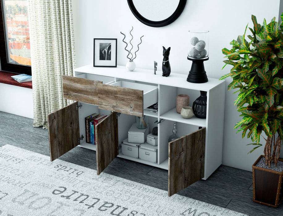 Stil Zeit Möbel Sideboard Dorotea , Zeder (136x79x35cm) Riesige Rabatte