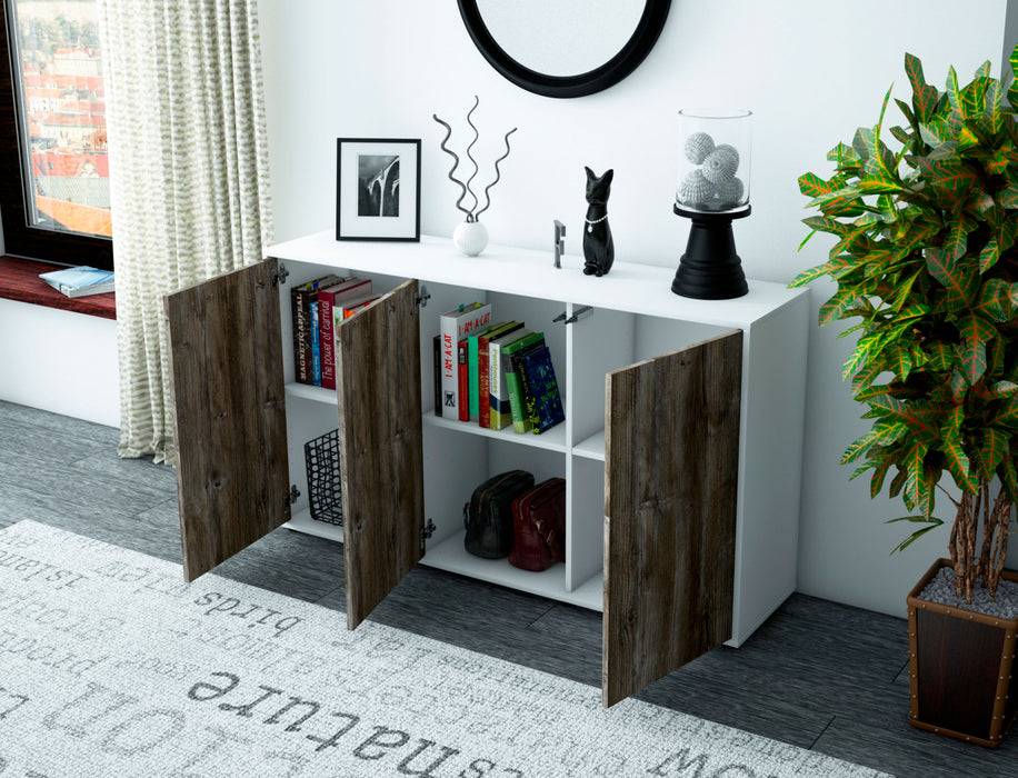 Stil Zeit Möbel Sideboard Delia, Treibholz (136x79x35cm) Sonderangebot