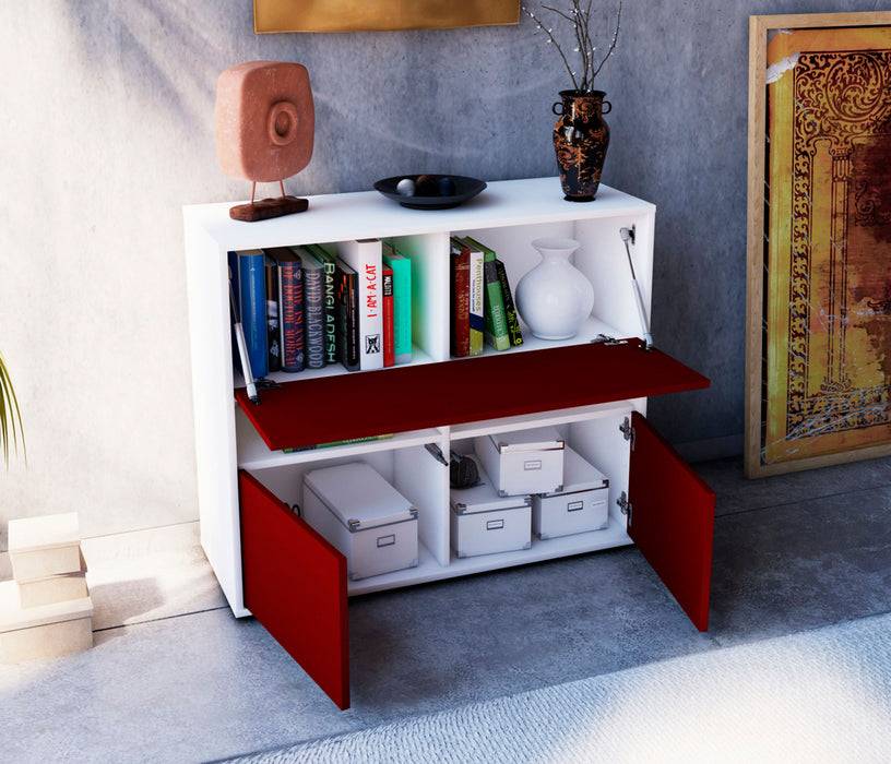 Stil Zeit Möbel Sideboard Cassandra, Türkis (92x79x35cm) Black Friday Preise
