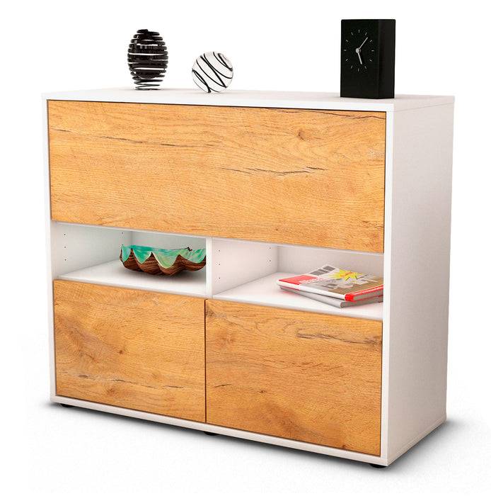 Stil Zeit Möbel Sideboard Cassandra, Eiche (92x79x35cm) Im Verkauf