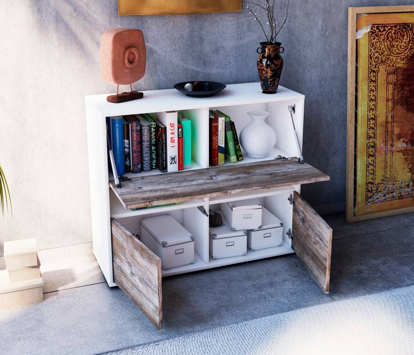 Stil Zeit Möbel Sideboard Cassandra, Eiche (92x79x35cm) Im Verkauf