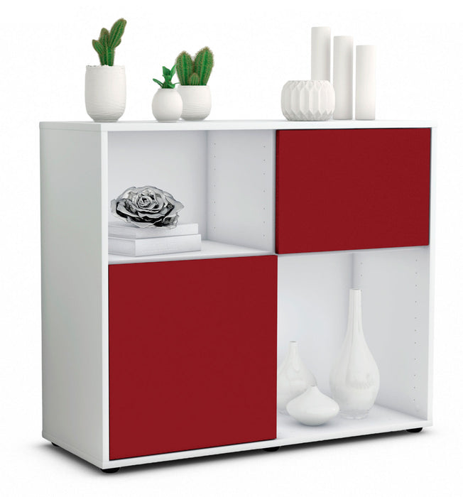 Stil Zeit Möbel Sideboard Carola, Bordeaux (92x79x35cm) 50% Rabatt für begrenzte Zeit