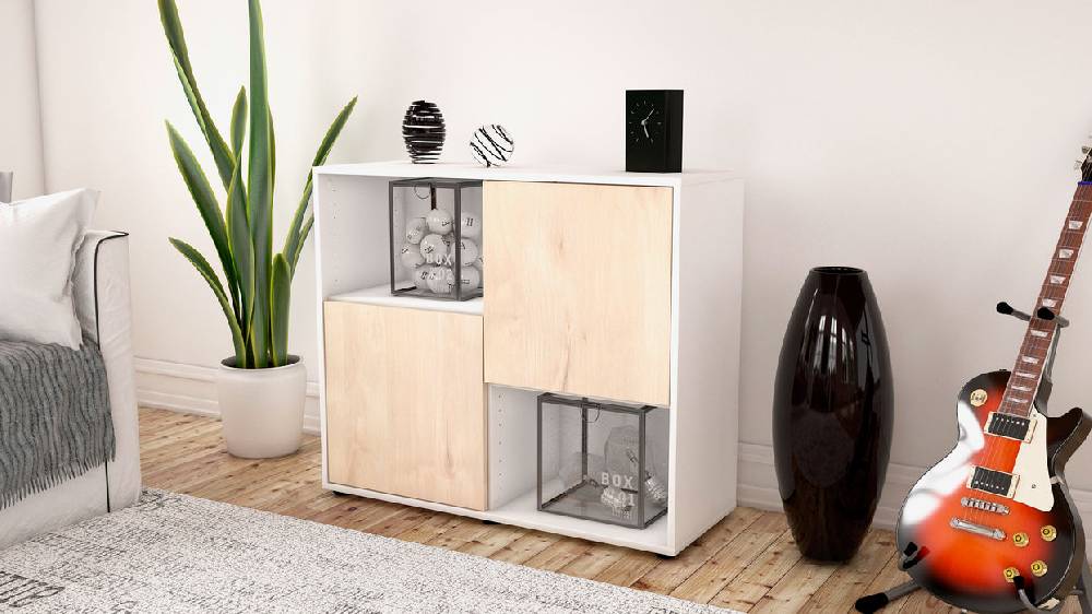 Stil Zeit Möbel Sideboard Caralina, Zeder (92x79x35cm) Hotsell