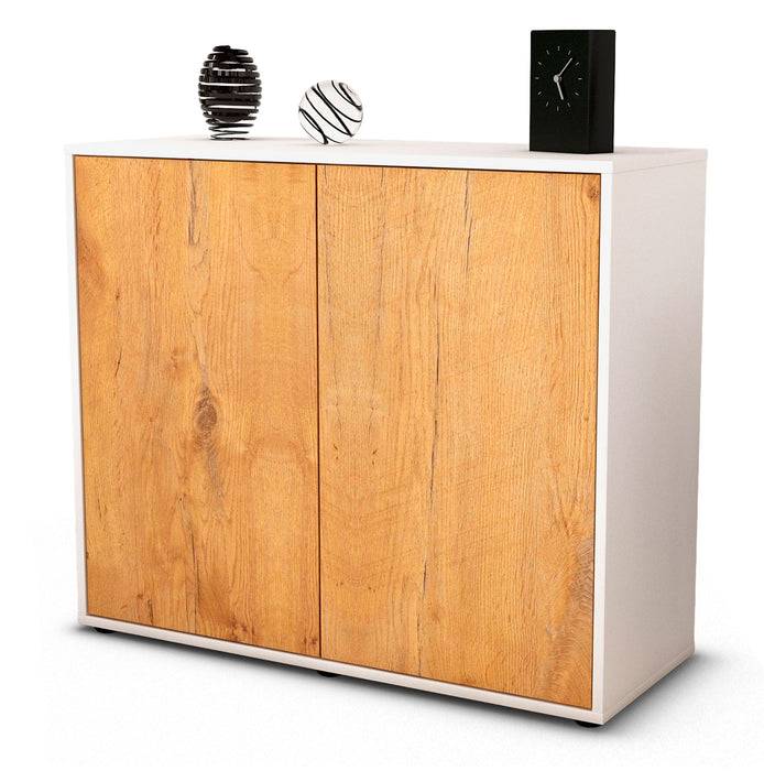 Stil Zeit Möbel Sideboard Blanka, Eiche (92x79x35cm)