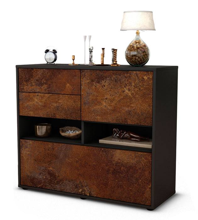 Stil Zeit Möbel Sideboard Cornelia, Rost (92x79x35cm) Großer Ausverkauf