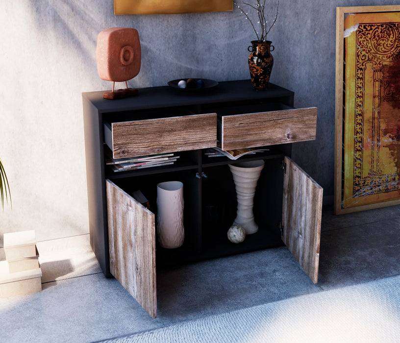 Stil Zeit Möbel Sideboard Bruna, Treibholz (92x79x35cm) Jubiläumsangebot