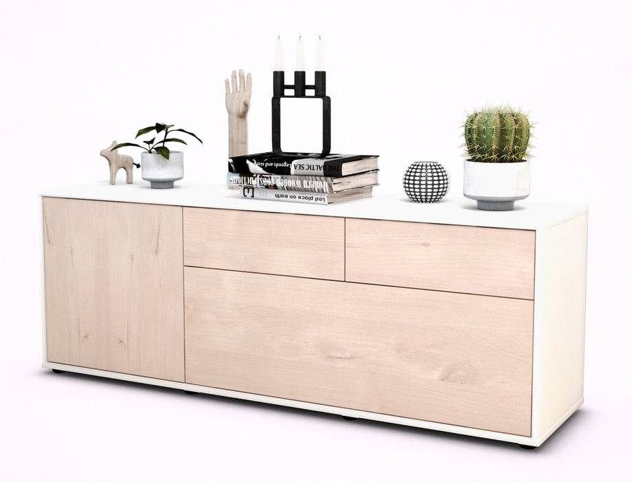 Stil Zeit Möbel Lowboard Annabell, Zeder (136x49x35cm)