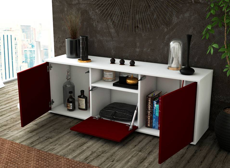 Stil Zeit Möbel Lowboard Andreana, Gelb (136x49x35cm) Bestseller