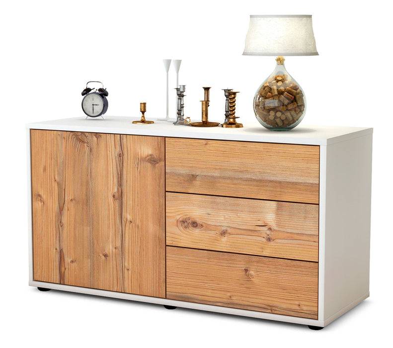 Stil Zeit Möbel Lowboard Alessandra, Pinie (92x49x35cm) Fabrikladen