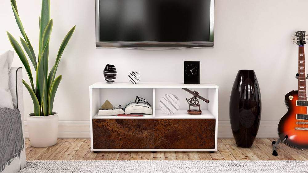 Stil Zeit Möbel Lowboard Aeon, Rost (92x49x35cm) Rabatte dieses Monats