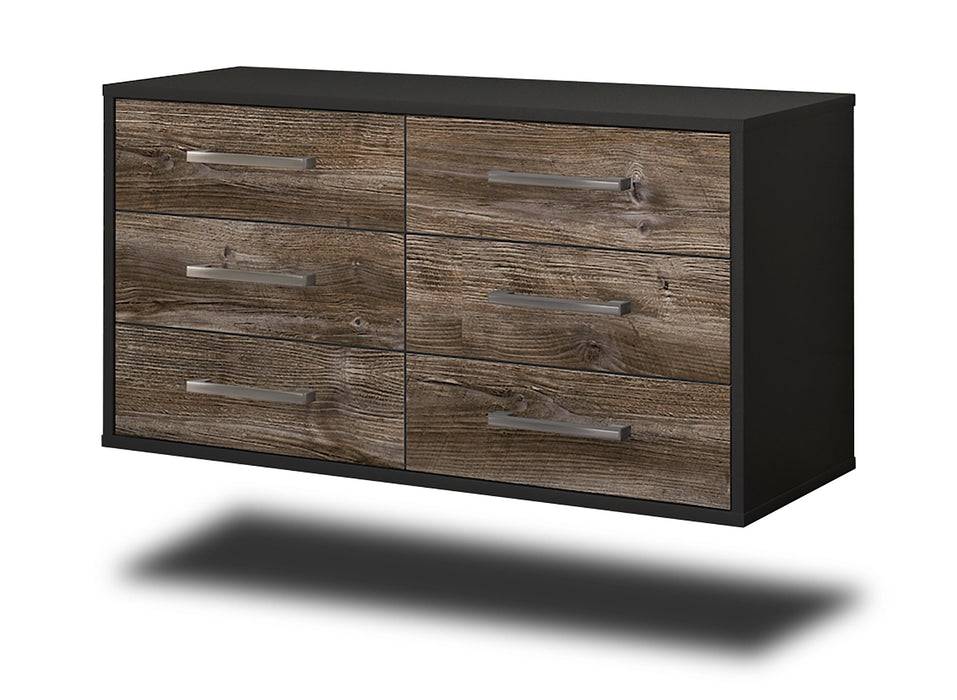 Stil Zeit Möbel Lowboard Baltimore, Treibholz, hängend mit Griffen (92x49x35cm) Osterangebot