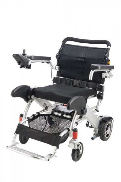 Stock Fachmann MovingStar faltbarer Elektrischer Rollstuhl Modell 102 schwarz