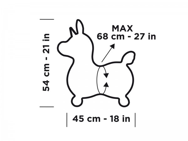 Stock Fachmann Gymnic Rody Magical Unicorn Schlussverkauf