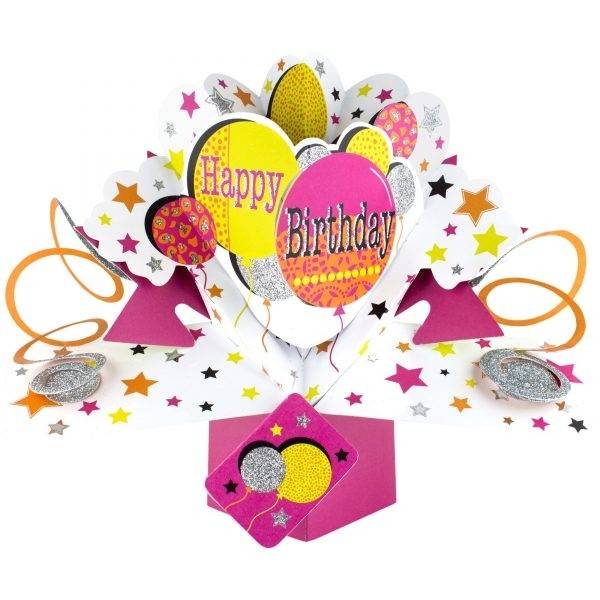 Stock Fachmann Pop-Up Karte Geburtstag