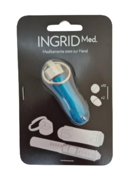 Stock Fachmann Tablettendose Schlüsselanhänger Ingrid