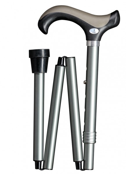 Stock Fachmann Gehstock Derby-Faltstock Super-Soft