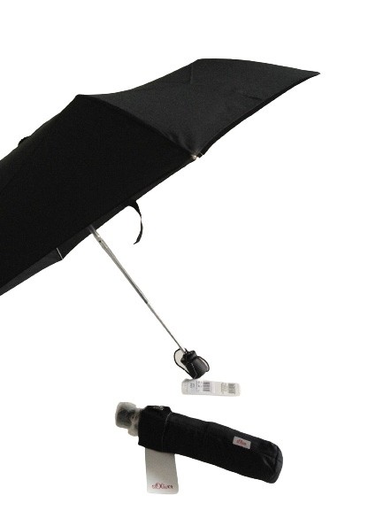 Stock Fachmann Regenschirm Mini S.Oliver "Smart" in marine Auslauf