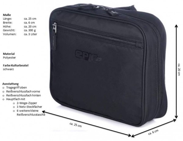 Stock Fachmann Epic Proton neoLITE Kulturbeutel Blitzverkäufe