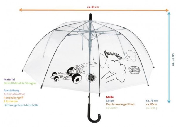 Stock Fachmann Clima Kids Langschirm Carrera Auslauf