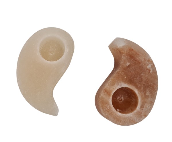 Stock Fachmann Salz Teelicht Yin Yang Schlussverkauf