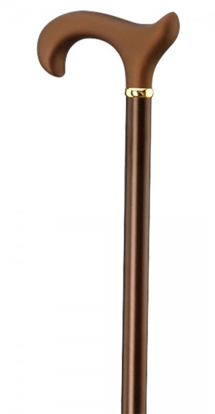 Stock Fachmann Gehstock aus Leichtmetall Spike Plus Soft-Ergonomic Höhenverstellbar Gehhilfe Spazierstock