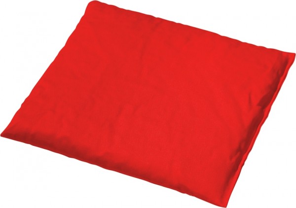 Stock Fachmann Kirschkernkissen rot 19 x 19 cm
