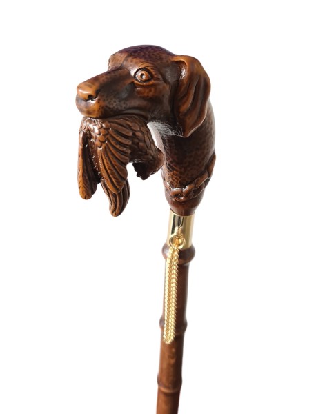 Stock Fachmann Schuhanzieher Jagdhund mit Beute