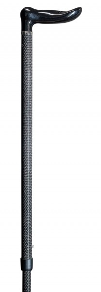Stock Fachmann Gehstock aus Carbon Ergo Dynamik Höhenverstellbar Gehhilfe Spazierstock