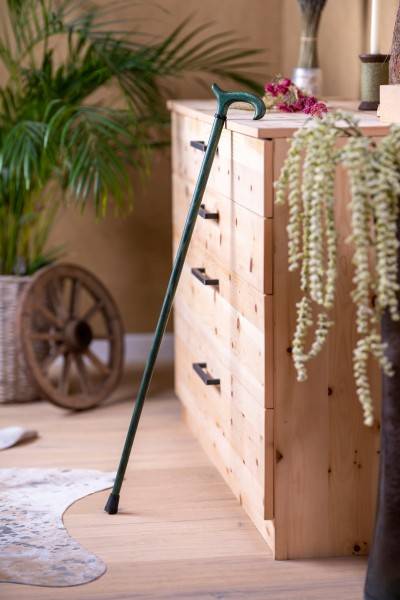 Stock Fachmann Gehstock Derbygriff ECO Hanfgrün Online