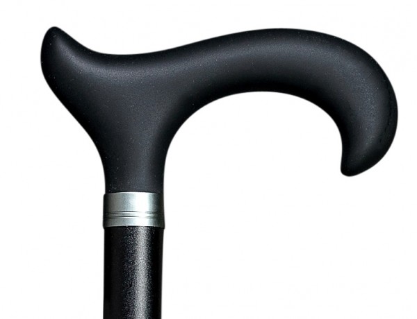 Stock Fachmann Gehstock Silikon Ergonomic Derby Schwarz Angebote