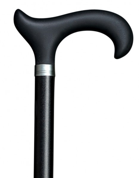 Stock Fachmann Gehstock Silikon Ergonomic Derby Schwarz Angebote