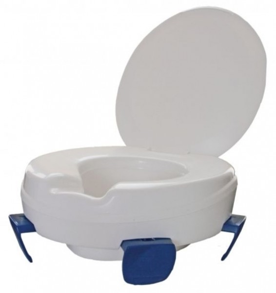 Stock Fachmann Toilettensitzerhöher Clipper mit Deckel