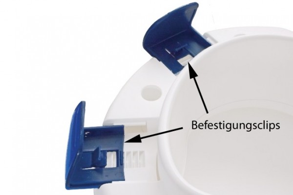 Stock Fachmann Toilettensitzerhöher Clipper mit Deckel Schlussverkauf